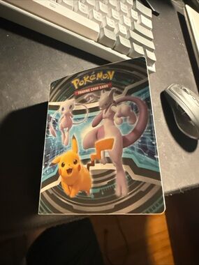 Pokemon Mew, Mewtwo and Charizard Mini Collector's Album Binder